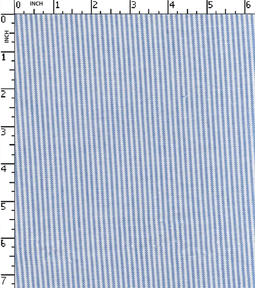 100% Cotton Yarn Dyed Oxford 1.5Mm Stripe