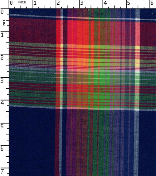 100% Cotton Yarn Dyed Plain Big Check