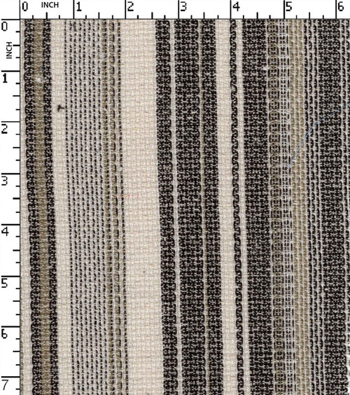 Cotton Polyester Yarn Dyed Dobby Thin Thick Stripe