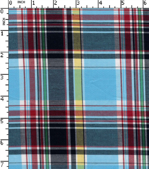 100% Cotton Yarn Dyed Dobby Big Check