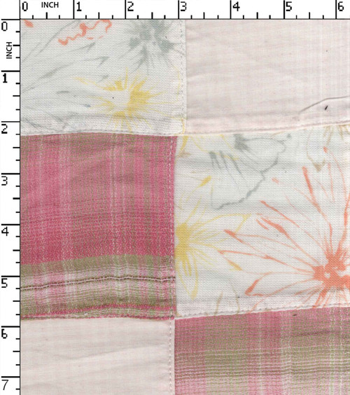100% Cotton Yarn Dyed Plain Patchwork