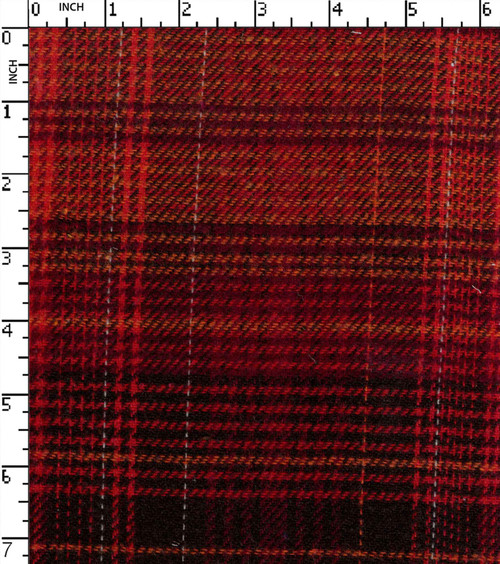 Cotton Polyester Yarn Dyed Twill Big Check