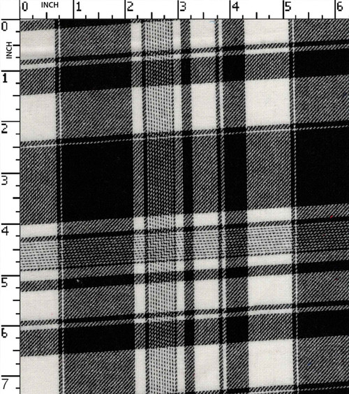 100% Cotton Yarn Dyed Twill Big Check