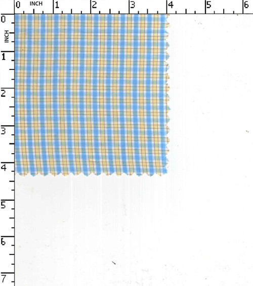 100% Cotton Yarn Dyed Plain Small Check