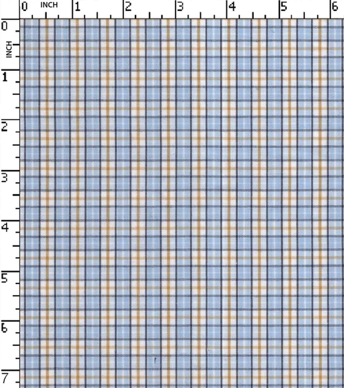 100% Cotton Yarn Dyed Plain Small Check