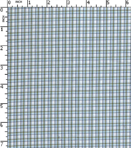 100% Cotton Yarn Dyed Twill Small Check