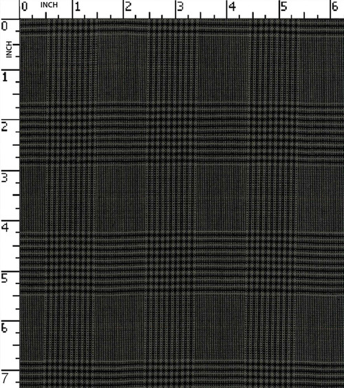 54% Polyester 45% Wool 1% Lycra Yarn Dyed Dobby Big Check