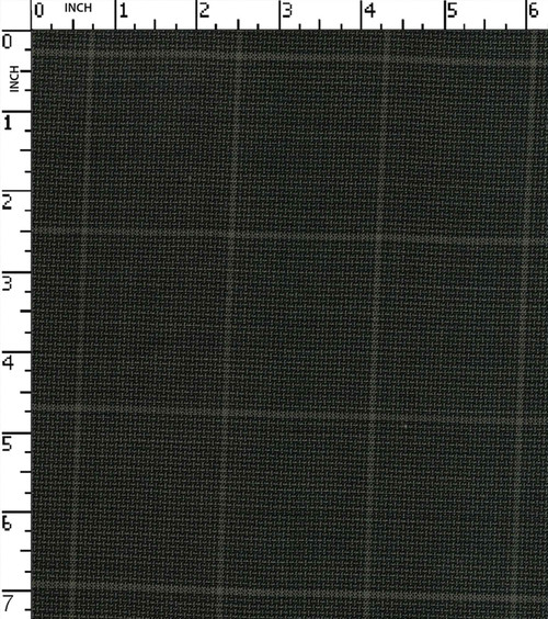 54% Polyester 44% Wool 2% Lycra Yarn Dyed Dobby Medium Check