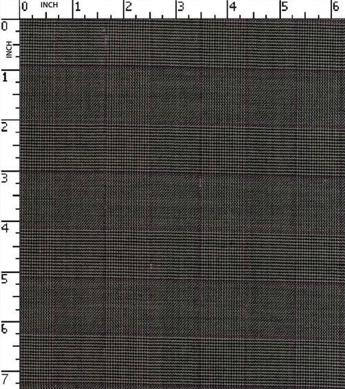70% Polyester 29% Wool 1% Lycra Yarn Dyed Dobby Medium Check