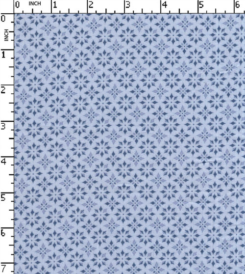 100% Cotton Printed Satin Star Burst