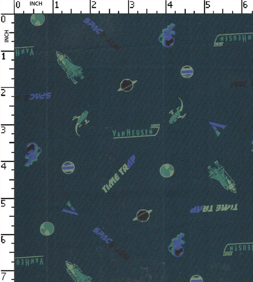 100% Cotton Printed Plain Space