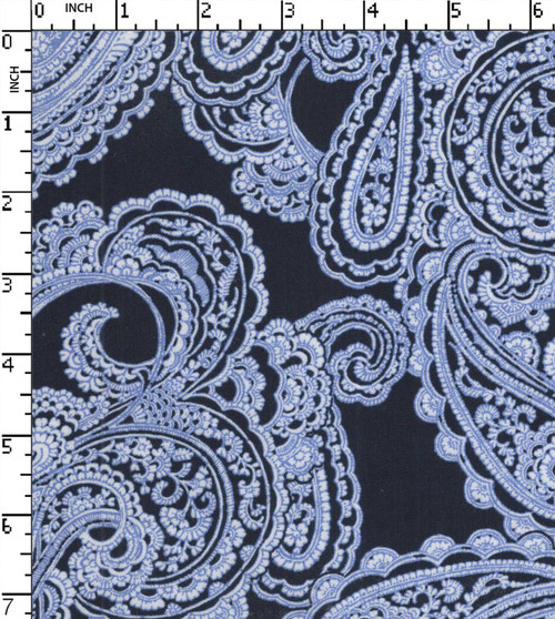 100% Cotton Printed Plain Paisley