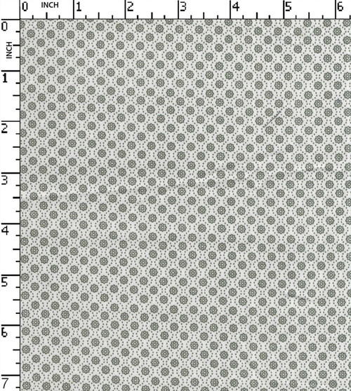100% Cotton Printed Satin Geometric Floral