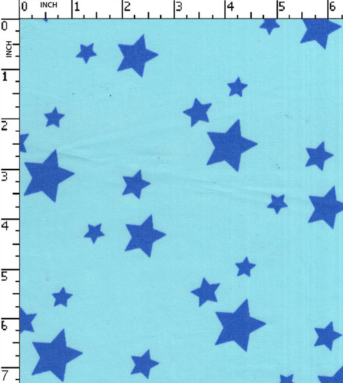 100% Cotton Printed Satin Star