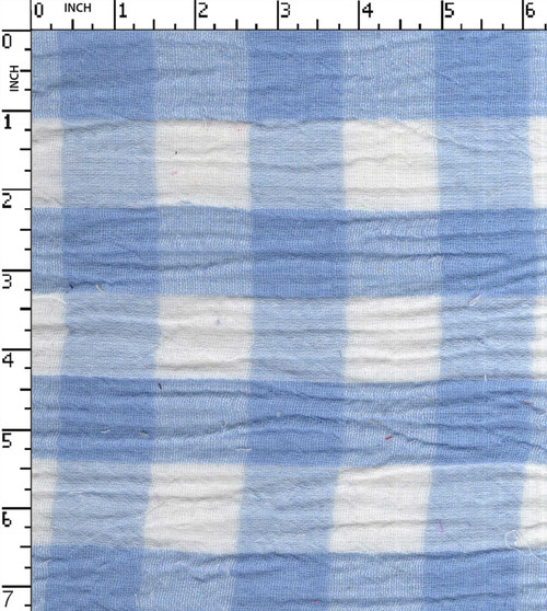 Cotton Polyester Yarn Dyed Plain Small Check Double Cloth