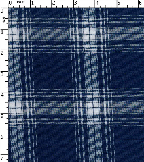100% Cotton Yarn Dyed Twill Big Check