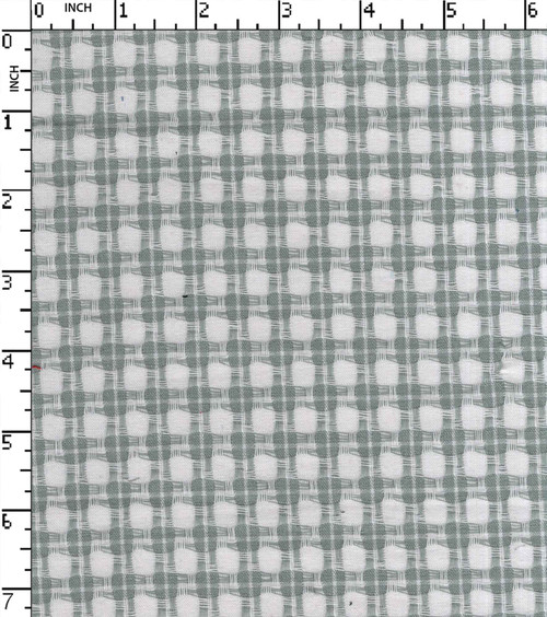 100% Cotton Yarn Dyed Jacquard Small Check