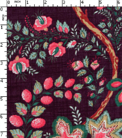 100% Cotton Printed Plain Flower With Leaf