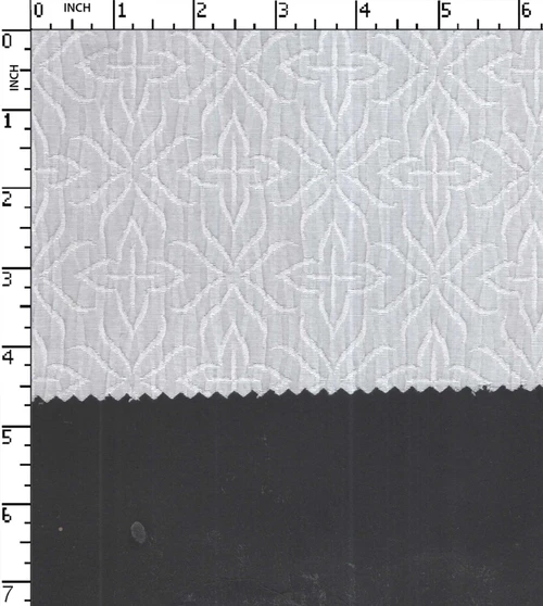 Cotton Polyester Lycra Bleached Jacquard Traditional