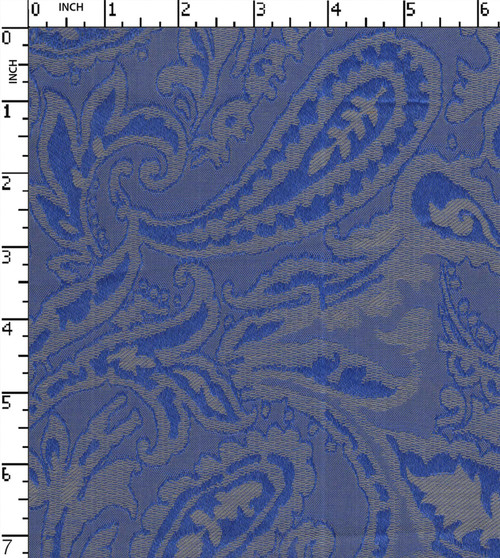 Cotton Polyester Yarn Dyed Jacquard Paisley