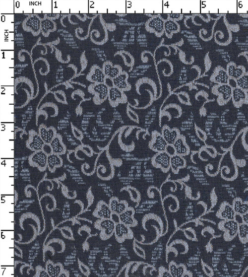 Cotton Polyester Yarn Dyed Jacquard Floral