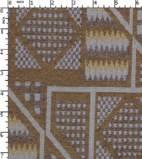 Cotton Polyester Yarn Dyed Jacquard Abstract
