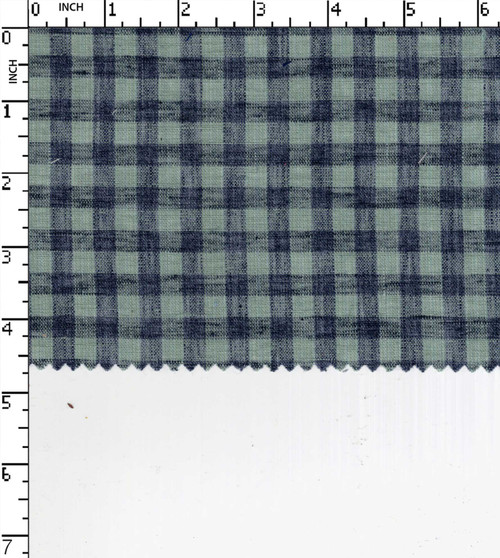 Cotton Polyester Yarn Dyed Plain Small Check