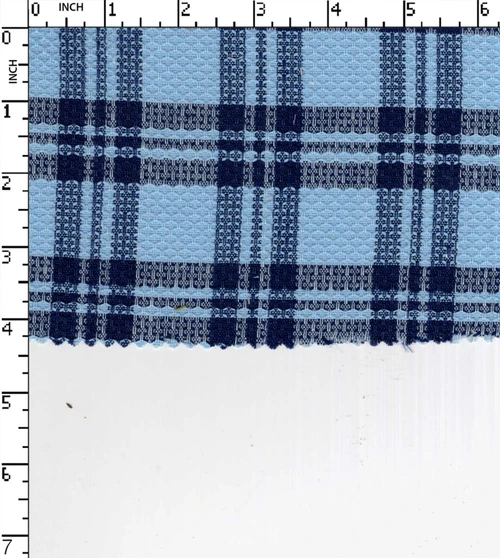 Cotton Polyester Yarn Dyed Dobby Big Check