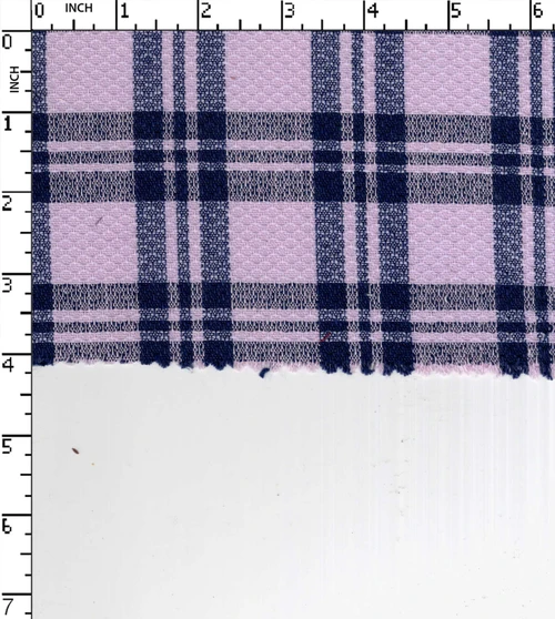 Cotton Polyester Yarn Dyed Dobby Big Check
