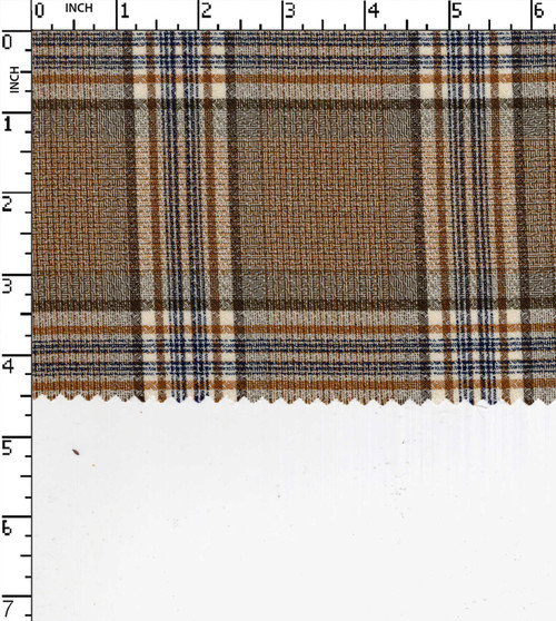 Cotton Polyester Yarn Dyed Dobby Big Check