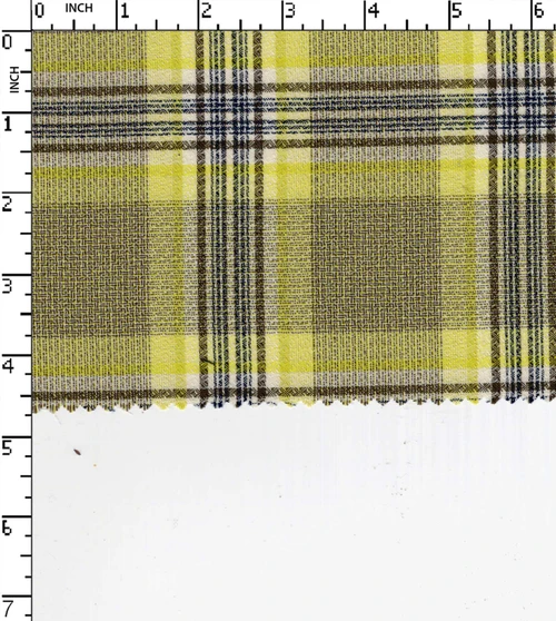 Cotton Polyester Yarn Dyed Dobby Big Check