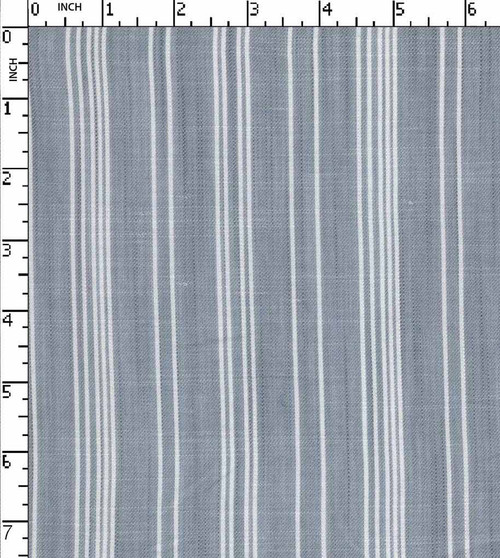 100% Cotton Yarn Dyed Twill Barcode Stripe With Slub Grey/White   Gsm-131 Ake-2266-Ia
