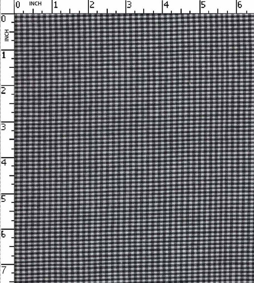 100% Cotton Yarn Dyed Plain Gingham Check Black/White   Gsm-87 Shs-10052-Ia