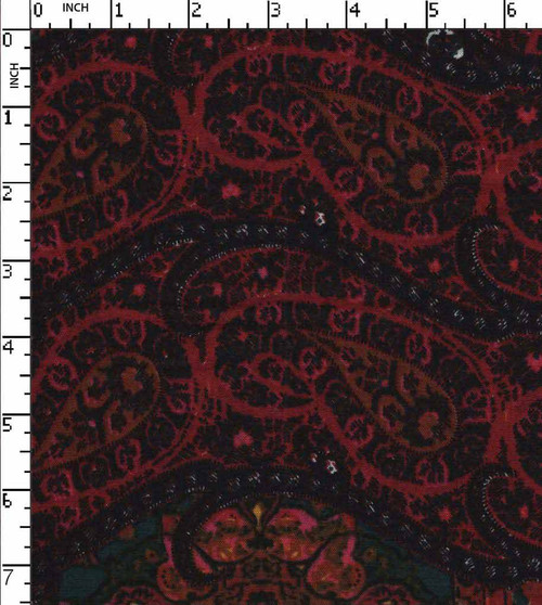 100% Viscose Printed Plain Traditional Red/White/Peacock/Brown/Pink  30Sfx30Sf-76X64 Gsm-127 Dec-577-Ia