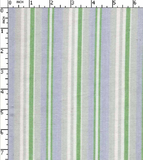 100% Cotton Yarn Dyed Plain Barcode Stripe Grey/Green/White/L.Purple   Gsm-69 Ake-200-Ja
