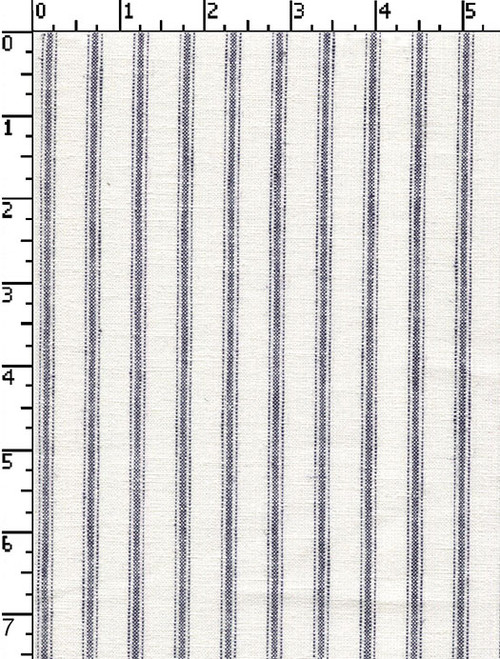Medium Stripes Yarn Dyed 50% Cotton 50% Linen 15X15-62X54 Efi I2P00105