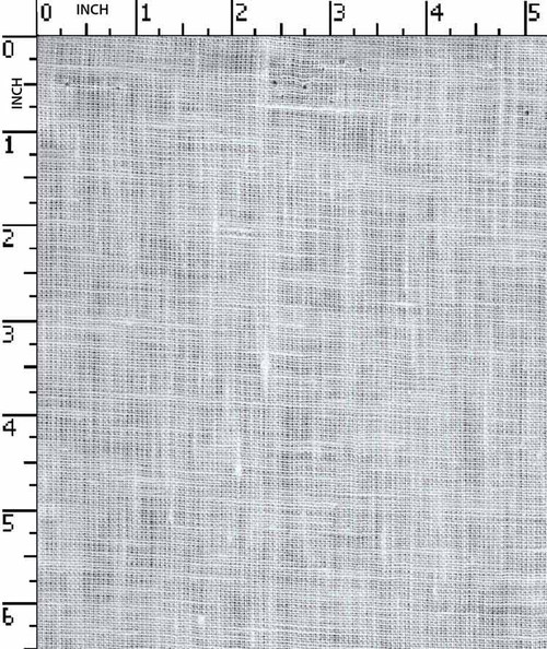 100% Linen Bleached Plain Shirting White   Gsm-136 Mif-4498-Bb