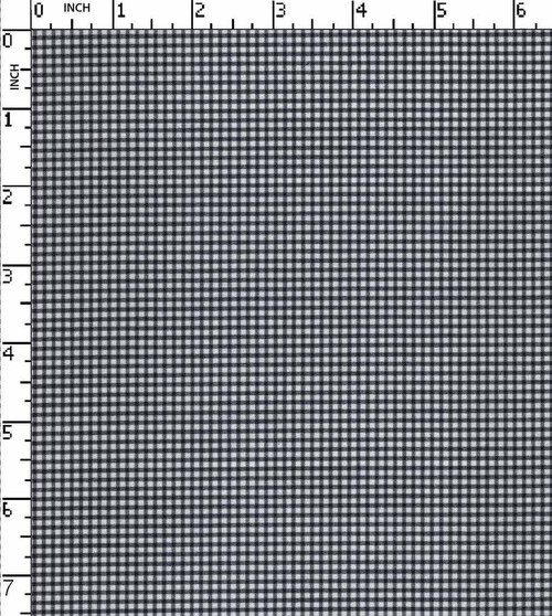 100% Cotton Yarn Dyed Plain Gingham Check Navy/White   Gsm-118 Mif-4582-Bb