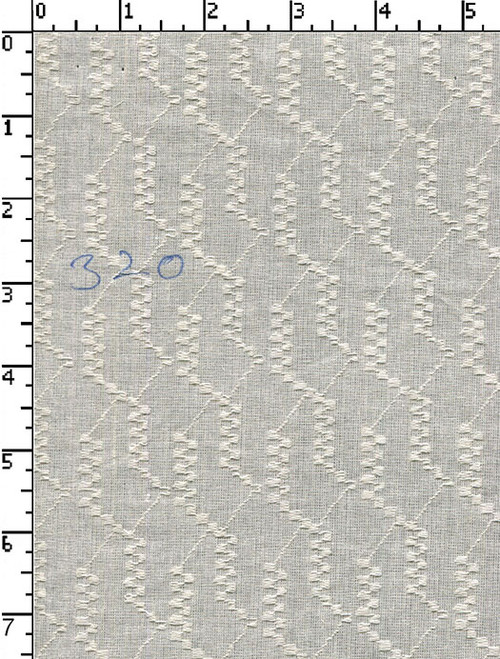 100% Cotton Greige Dobby Zigzag Stripes Natural Lapet 100X120/80X72 Rbt-320