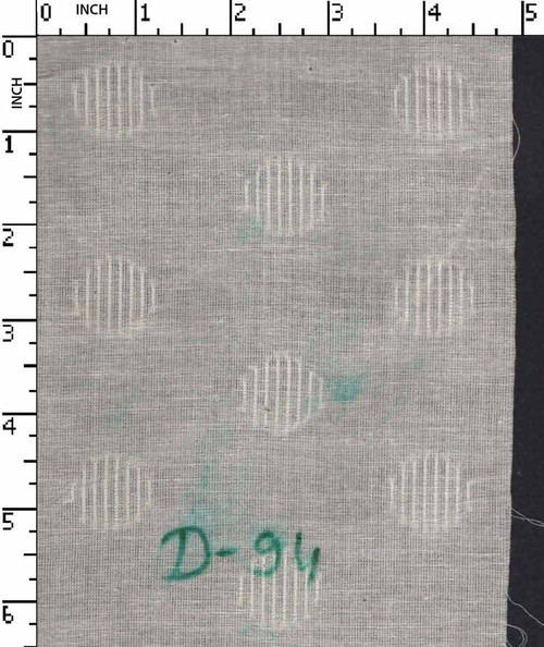 100% Cotton Greige Dobby Dotted Beige   Gsm-86 Akt-D94-Bb