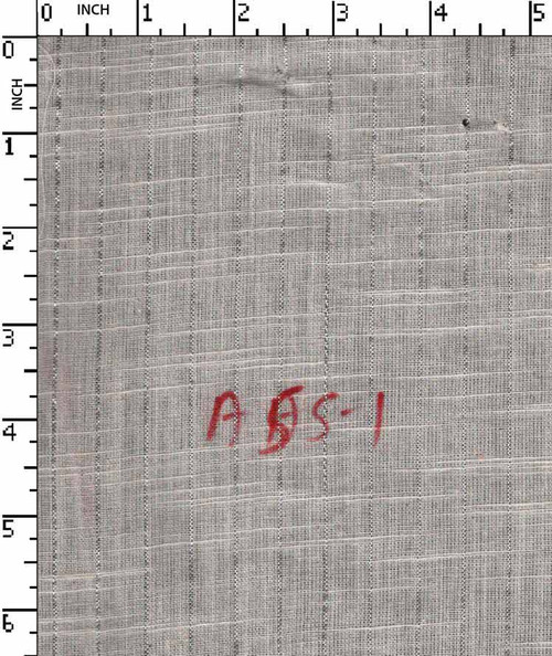 100% Cotton Greige Plain Pin Stripe With Slub Silver Lurex   Gsm-104 Akt-Ass1-Bb