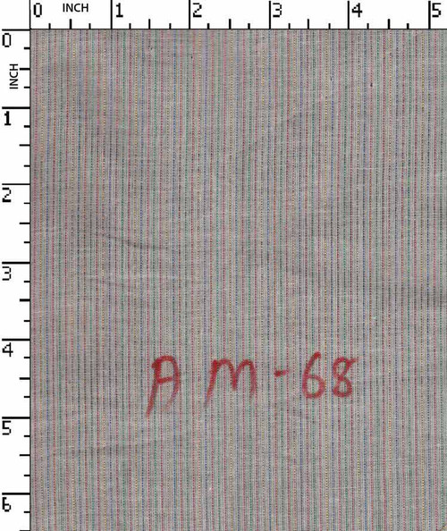 100% Cotton Greige Plain Pin Stripe Multi Lurex   Gsm-68 Akt-Am68-Bb