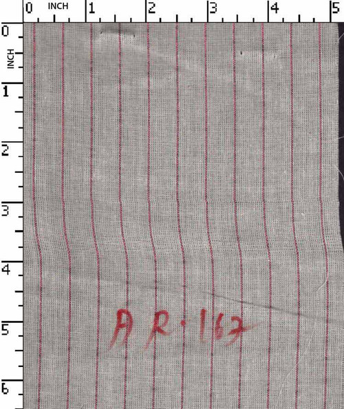 100% Cotton Greige Plain Pin Stripe Copper Lurex   Gsm-91 Akt-Ar167-Bb
