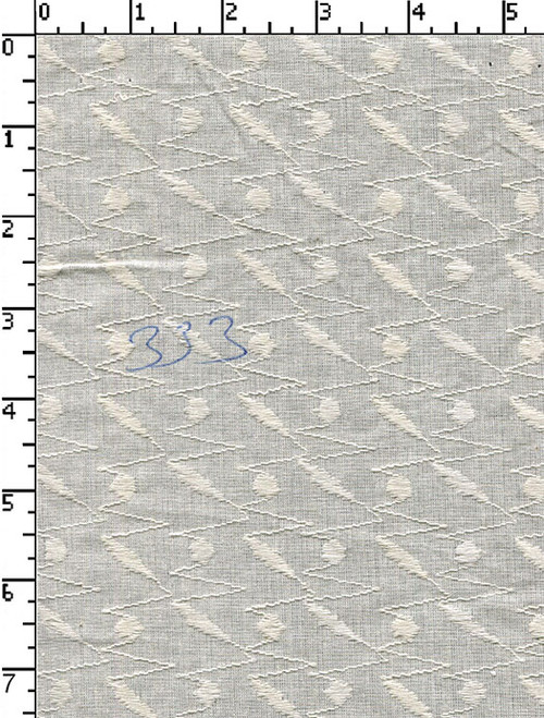100% Cotton Greige Dobby Zigzag With Dot Natural Lapet 100X120/80X72 Rbt-333