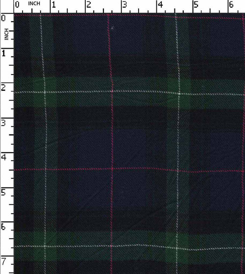 100% Viscose Yarn Dyed Twill Plaid Check Navy/Black/Green/Pink   Gsm-123 Sgk-135-Bb