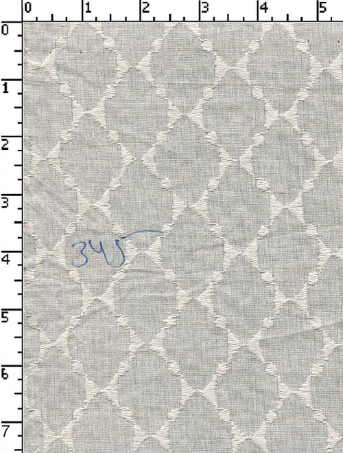100% Cotton Greige Dobby Diagonal  Checks Natural Lapet 100X120/80X72 Rbt-345