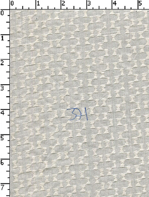 100% Cotton Greige Dobby Small Pillars Natural Lapet 100X120/80X72 Rbt-371