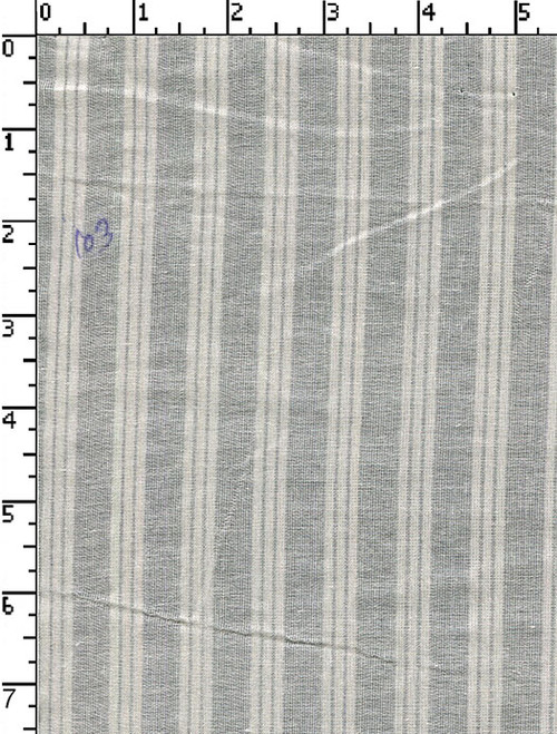 100% Cotton Greige Dobby Small Stripes Natural Plain 96X72 Rbt-103