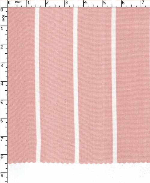 100% Viscose Printed Plain Stripe Peach/White  30Sx30S-80X64 Gsm-119 Dfd-1005-Db