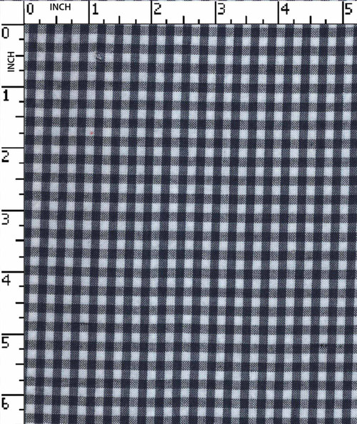 100% Cotton Yarn Dyed Plain Gingham Check Navy/White   Gsm-99 Jec-Je12647-Gb